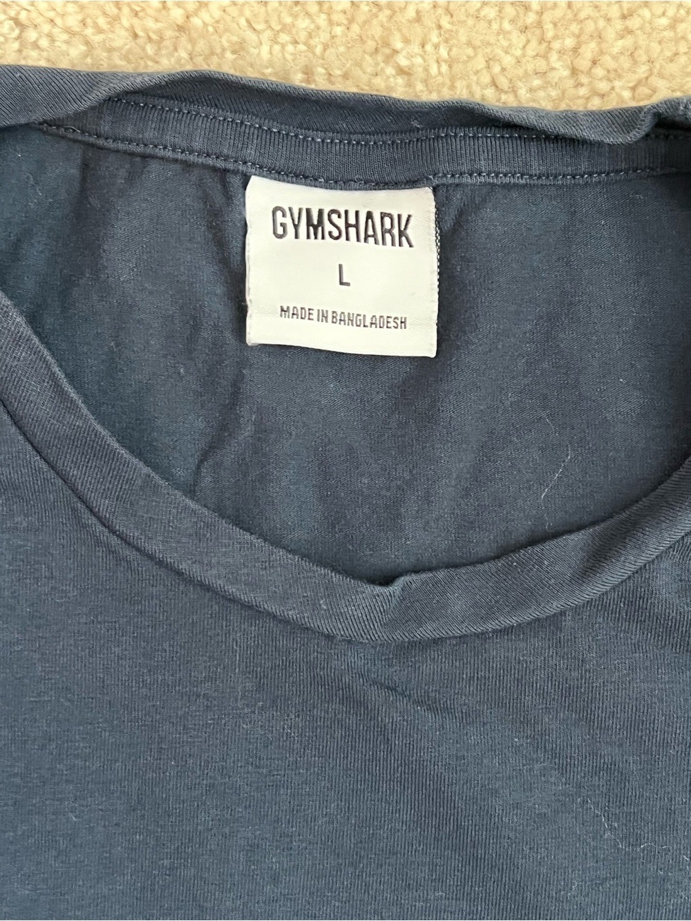 Gymshark Men GSLC Graphic Muscle Tank L Navy Lifting Club Sleeveless - Picture 5 of 5